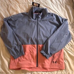 Under Armour Blue and Pink Jacket